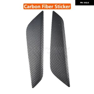 カー スタイリング フロントフェンダー サイド エアベント カバー トリム BMW G30 G31 G38 5シリーズ 2017-2023 51747439013 51747439014 - Carbon Fiber Sticker