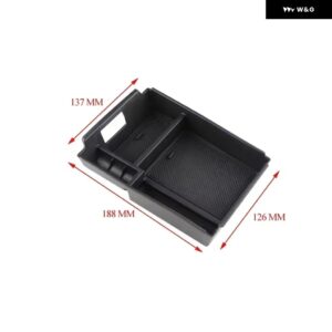 センター アームレスト 収納 ボックス 収納 トレイアクセサリー メルセデスベンツ GLE クラス W167 V167 350 450 400D 2020-2024 - Rubber pad