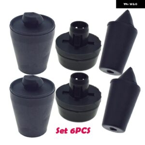 トランク ラバー バッファー テールゲート ラバー ブロック リアドア ダンピング ダンパー 90541-09108 トヨタ RAV4 2.5L 3.5L 2009 - 12 - 2 Kits 6PCS