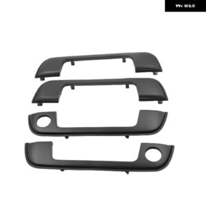 51218122441 51218122442 4ピースハンドル 外装 キット カバー ガスケット付き BMW E36 E34 E32 3 5 7シリーズ - 4　x　Covers　with　Seal