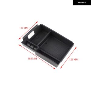 センター アームレスト 収納 ボックス 収納 トレイ メルセデスベンツ GLE クラス W167 V167 350 450 400D 2020-2024 カーアクセサリー - Rubber pad