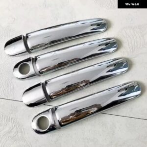 シュコダ ラピッド 2011 2012 2013~2023 ABS クローム ドアハンドル ボウル ドアハンドル カバー カバー トリム カーアクセサリー - b