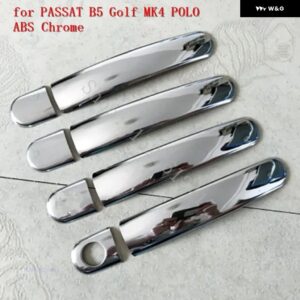 カーアクセサリー クローム ドアハンドル カバー VW/ フォルクスワーゲン ゴルフ 4 ジェッタ4 MK4 パサート B5 - 1