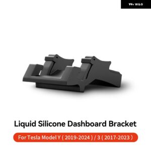 テスラ ハイランド 3/Y 液体シリコン 携帯電話 ホルダー ダッシュボード 携帯電話 ホルダー 自動車内装アクセサリー エアベント クリップ - model 3 Y