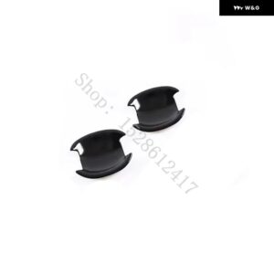 インフィニティ ESQ 日産 JUKE F15 2010-2019 光沢ブラック ドアハンドル カバー トリム デコレーション ドアハンドル ボウル ステッカー アクセサリー - Glossy Black