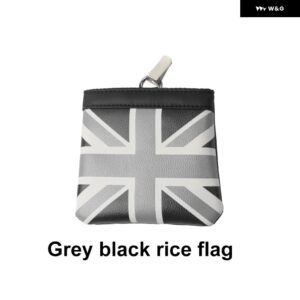 MINI COOPER F54 F55 F56 F60 R55 R56 R60 カントリーマン 車用 エアベント アウトレット 収納 バッグ ペン カード チケット 電話 ホルダー アクセサリー - Gray Union Jack