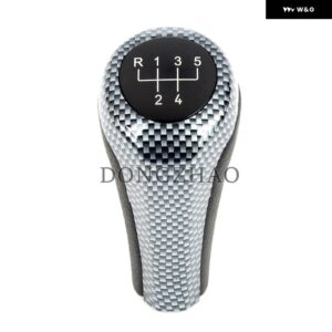 BMW 1 3 5 6シリーズ E30 E32 E34 E36 E38 E39 E46 E53 E60 E63 E83 E84 E90 E91 車 5 6速レザーギアスティック シフト ノブ - 5 Speed6