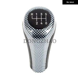 BMW 1 3 5 6シリーズ E30 E32 E34 E36 E38 E39 E46 E53 E60 E63 E83 E84 E90 E91 車 5 6速レザーギアスティック シフト ノブ - 6 Speed7