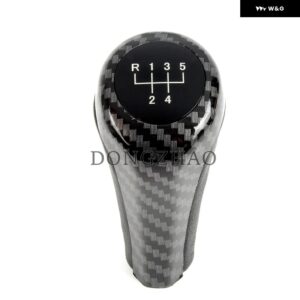 BMW 1 3 5 6シリーズ E30 E32 E34 E36 E38 E39 E46 E53 E60 E63 E83 E84 E90 E91 車 5 6速レザーギアスティック シフト ノブ - 5 Speed8