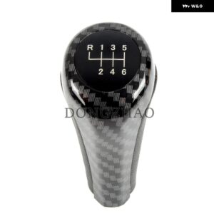 BMW 1 3 5 6シリーズ E30 E32 E34 E36 E38 E39 E46 E53 E60 E63 E83 E84 E90 E91 車 5 6速レザーギアスティック シフト ノブ - 6 Speed9