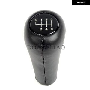 BMW 1 3 5 6シリーズ E30 E32 E34 E36 E38 E39 E46 E53 E60 E63 E83 E84 E90 E91 車 5 6速レザーギアスティック シフト ノブ - 6 Speed11