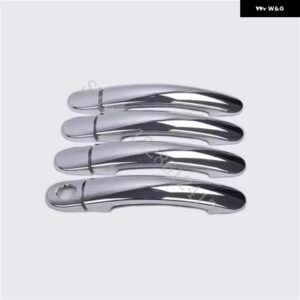 SEAT IBIZA 6J MK4 6L MK3 FR CUPRA 2004~2016 カーアクセサリー ABS ドアハンドル ボウル ドアハンドル カバー カバー トリム - silvery9