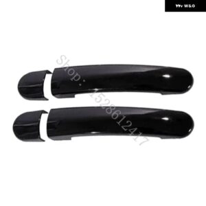 アウディ TT 8N MK11998-2006 アウディ A2 1999-2005 車アクセサリー ABS ドアハンドル ボウル ドアハンドル カバー カバー トリム - Glossy Black