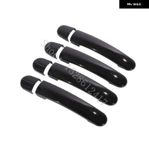 SEAT LEON MK2 1P FR CUPRA ABS カーアクセサリー ドアハンドル ボウル ドアハンドル カバー カバー トリム - Glossy Black9