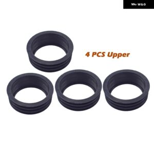 VW ゴルフ 4 5 6 シュコダ オクタビア 1 2 A5 アウディ A3 8L 8P シート 06A133227B エンジン 上部アンダー吸気 マニホールド ハウジング ガスケット - Upper-4PCS