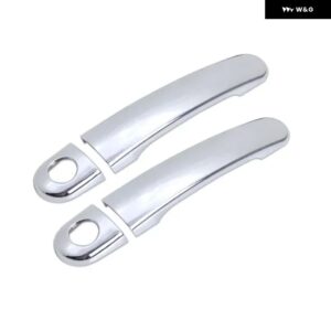 SEAT IBIZA 6J MK4 6L MK3 FR CUPRA 2003-2016 クロームカーボン車 ドアハンドル カバー スタイリング ステッカー 自動車アクセサリー - model 8