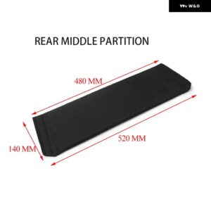 トランク シートアンダーコンパートメント両側に 収納 コンパートメントTESLA MODEL Y 2020- 2023カーアクセサリー - Middle partition