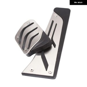 ガスブレーキ ペダル BMW X5 X6 E70 E71 E72 F15 F16 2007-2018 フットレスト スロットル ブレーキペダル ブレーキ アクセル 燃料ペダル - AT 2pcs