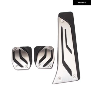 ガスブレーキ ペダル BMW X5 X6 E70 E71 E72 F15 F16 2007-2018 フットレスト スロットル ブレーキペダル ブレーキ アクセル 燃料ペダル - MT 3pcs