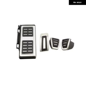 ガスブレーキ ペダルカバー レストペダル フォルクスワーゲン VW TROC TCROSS ティグアン ゴルフ ポロ パサート シュコダ カーアクセサリー - MT With Rest