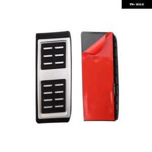 ガスブレーキ ペダルカバー レストペダル フォルクスワーゲン VW TROC TCROSS ティグアン ゴルフ ポロ パサート シュコダ カーアクセサリー - 1Pc Rest adhesive