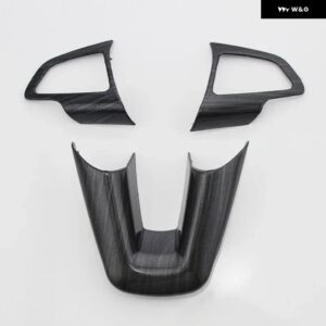 ABS 車用 ステアリングホイール 装飾 トリム スパンコール ステッカー フォード フォーカス 4 MK4 2014-2018 カーアクセサリー - Wire Drawing