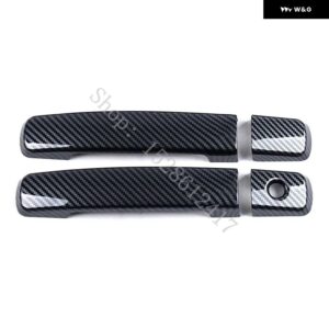 インフィニティ G25 G37 2008 - 11~2013 ABS カーアクセサリー ドアハンドル ボウル ドアハンドル カバー カバー トリム - Carbon fiber pattern