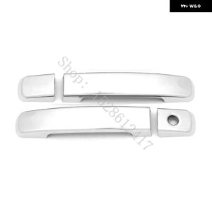 インフィニティ G25 G37 2008 - 11~2013 ABS カーアクセサリー ドアハンドル ボウル ドアハンドル カバー カバー トリム - silvery2