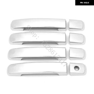 インフィニティ G25 G37 2008 - 11~2013 ABS カーアクセサリー ドアハンドル ボウル ドアハンドル カバー カバー トリム - silvery3