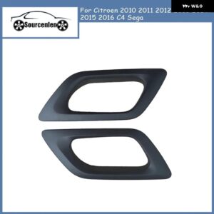 インナー ドアハンドル カバー トリム ベゼル フレーム ボウル シトロエン 2010 - 16 C4 セガ 9657085977 - 1Pcs Front Left