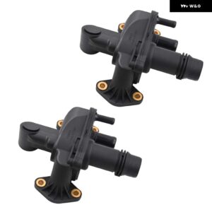 サーモスタット ハウジング キット ランド レンジローバー スポーツ ディスカバリー LR3 4 2.7 3.0 ディーゼル ジャガー XF ウォーター アウトレット パイプ - 2pcs