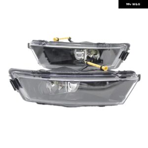 シュコダ ラピッド ラピッド スペースバック 2012 - 17 カー スタイリング フロントハロゲン フォグランプ フォグライト 電球 付き - pair fog lamp