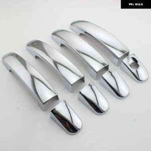 ABSクローム車 ドアハンドル カバー トリム フォード フォーカス 2 3 4 MK2 MK3 MK4オート ステッカー アクセサリー - handle