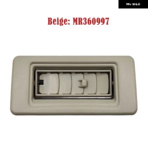 グレーベージュ A/C パネル カバー ルーフ エアコン ベントアッパー プラスチック 三菱 パジェロ V73 V93 V97 モンテロ V95 V98 V87 MR3609 - Beige