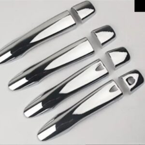 カー スタイリング 2014-2019 日産 X-TRAIL T32 ABS クローム ドアハンドル ボウル ドアハンドル カバー カバー トリム - a