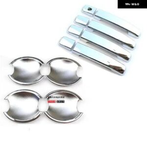 クローム ドアハンドル カバー トリム ドアハンドル ボウル トリム 日産 キャシュカイ J10 セントラ アルティマ クエスト マキシマ フロンティア 2005-2008 - 4