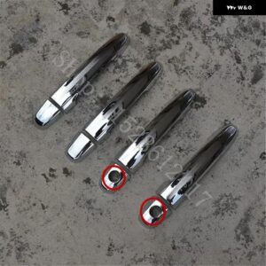 トヨタ カローラ 2004 - 13 ABS クローム ドアハンドル カバー カーアクセサリー - b