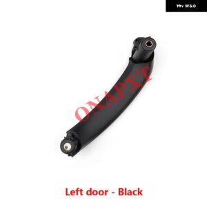 BMW X3 X4 F25 F26 メインドライバーカー インテリア ドアハンドル カーボン インテリア ドアハンドル ドア アームレスト インナーハンドル - L-black