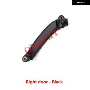 BMW X3 X4 F25 F26 メインドライバーカー インテリア ドアハンドル カーボン インテリア ドアハンドル ドア アームレスト インナーハンドル - R-black