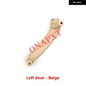 BMW X3 X4 F25 F26 メインドライバーカー インテリア ドアハンドル カーボン インテリア ドアハンドル ドア アームレスト インナーハンドル - L-beige