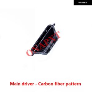 BMW X3 X4 F25 F26 メインドライバーカー インテリア ドアハンドル カーボン インテリア ドアハンドル ドア アームレスト インナーハンドル - M-carbon