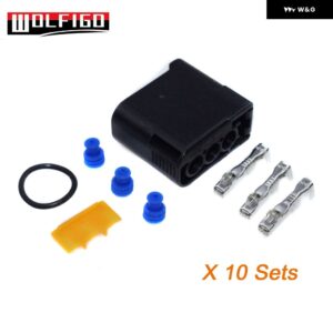 イグニッション コイルコネクタプラグワイヤーピグテール ハーネス 1998-14 スバル 2.0 2.5 3.0レガシィ インプレッサ フォレスター WRX STI EJ205 - 10 SETS No Wire