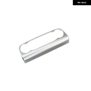 カー エアコン スイッチ ボタン フレーム カバー トリム フォード フォーカス 2019-2022 MK4 ST-LINEアクセサリー - ABS Silver