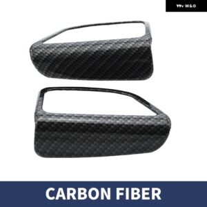 カー オーディオ スピーカー トリム ツイーターデコレーション ステッカー フォード フォーカス 3 4 MK3 MK4 2012 - 2017 アクセサリー - Carbon Fibe