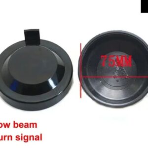 シュコダ ファビア ローハイビーム ヘッドライト ダストカバー ウィンカー シーリングキャップ ゴム製 防塵 蓋 75MM 2015 2016 2017 - 1pcs 75mm