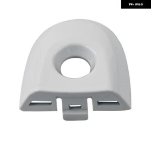 キーホール付きドアロックカバー 日産 ジューク マイクラ ドライバーズ 806441KK0D ホワイト/ブラック/カーボンパターン - WHITE