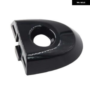 キーホール付きドアロックカバー 日産 ジューク マイクラ ドライバーズ 806441KK0D ホワイト/ブラック/カーボンパターン - black