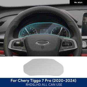 TPU CHERY TIGGO 7 PRO 2020-2024 カーナビゲーションスクリーンフィルム ギア ボックス ステッカー 傷防止 内装アクセサリー - Instrument Film