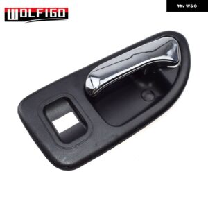 クローム/ブラック インテリア ドアハンドル 1994 1995 1996 1997 アコード 72165SV4003ZA 72125SV4013Z 72665-SV4-013ZC - Rear Left