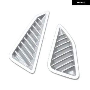 トヨタ カローラ E210 2019 - 24 ハイブリッドカー ダッシュボード エアコン エアベント アウトレット トリム カバー アクセサリー - Silver